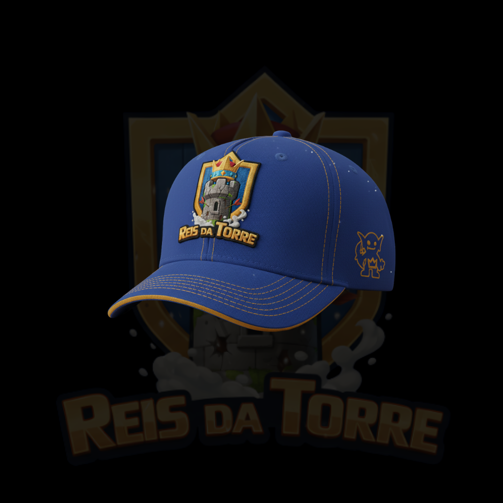 Boné oficial Reis da Torre cor azul