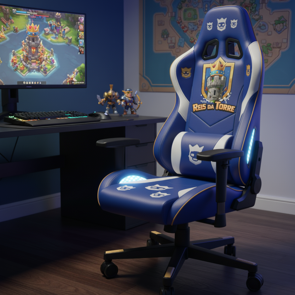 Cadeira gamer Oficial Reis da Torre