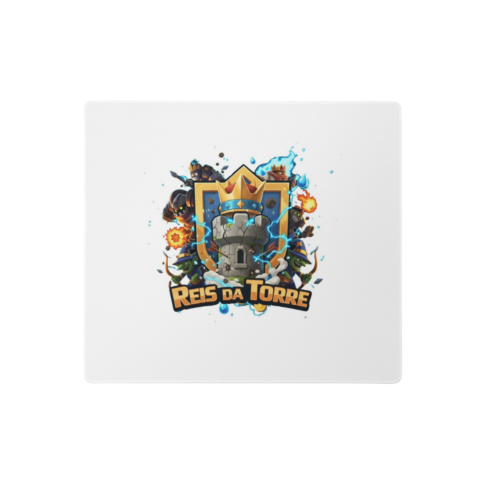 Mousepad oficial Reis da Torre branco 60x35