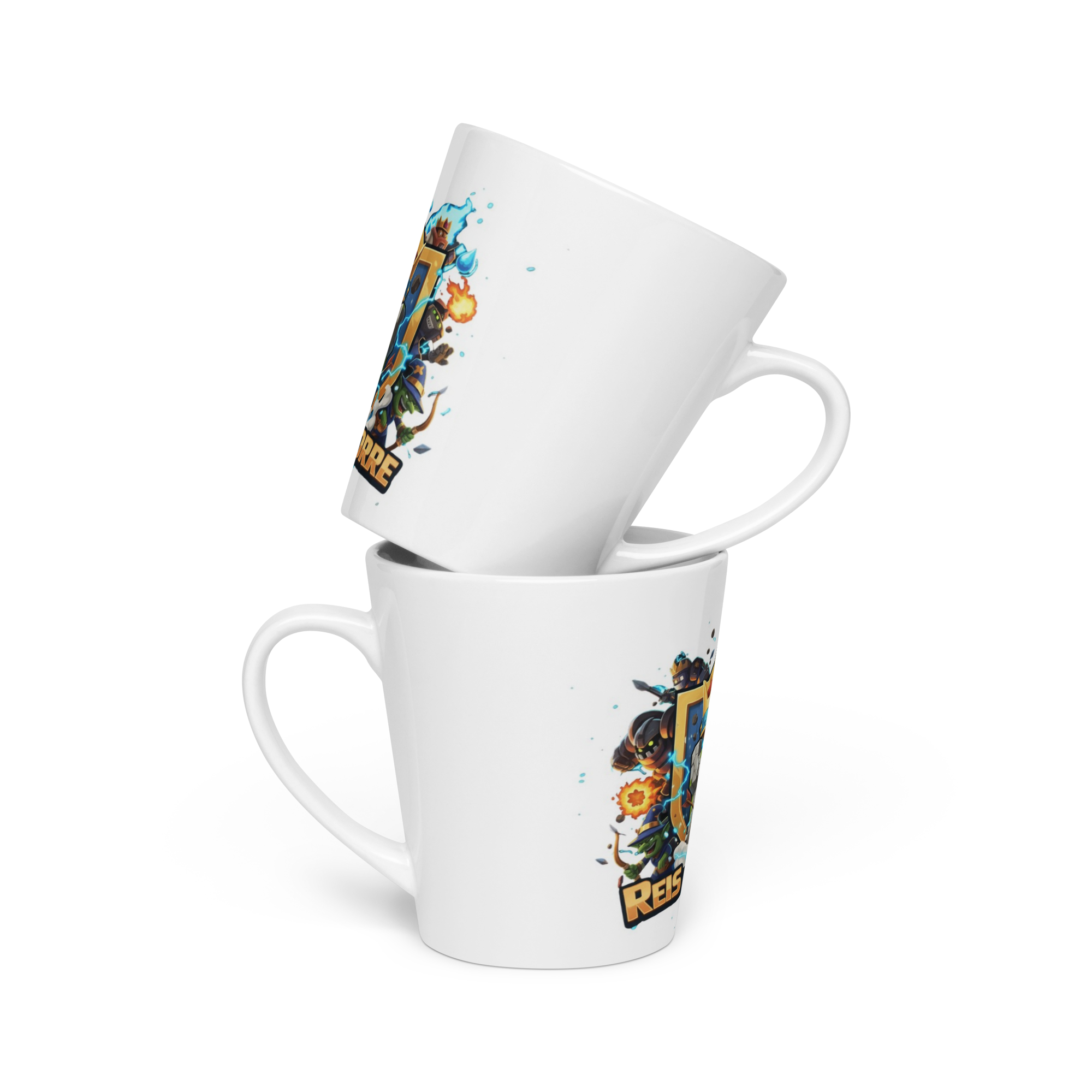 Caneca Latte Cerâmica Oficial Reis da Torre